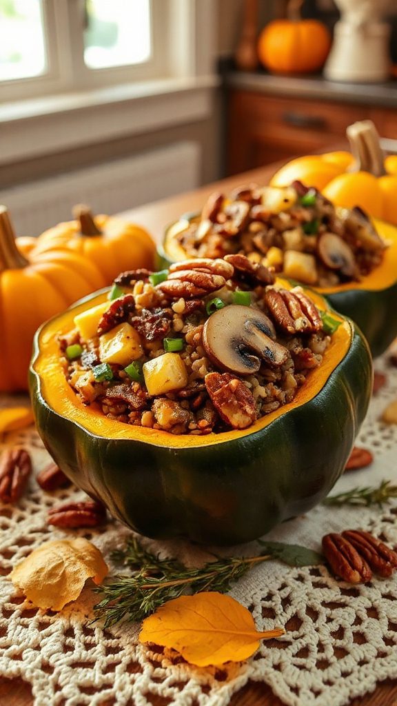 stuffed acorn squash recipe