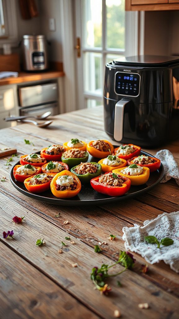 stuffed mini peppers recipe