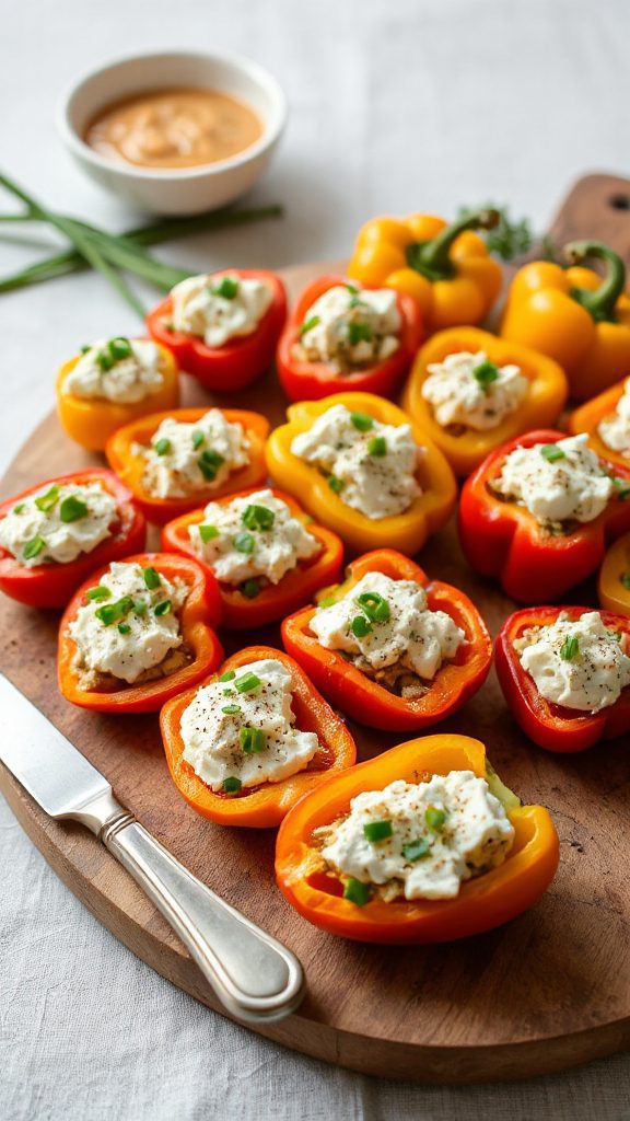 stuffed mini peppers recipe
