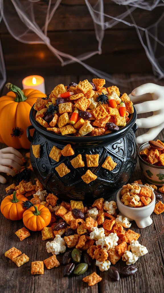 sweet and salty snack mix
