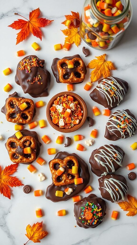 sweet and salty snacks