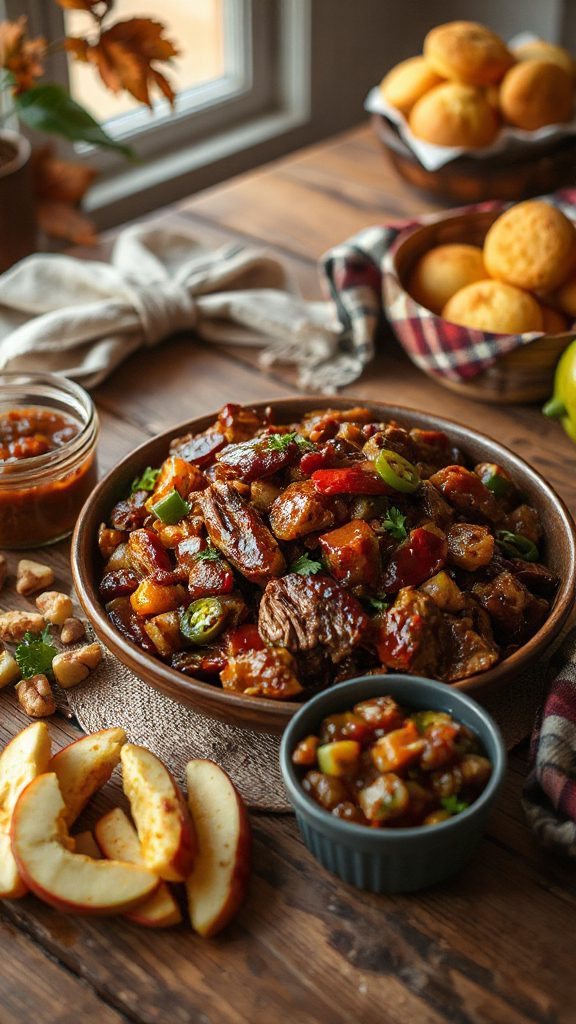 sweet and spicy pulled pork