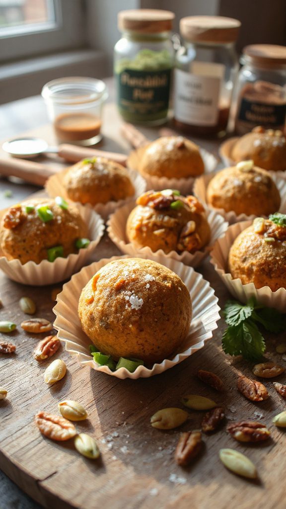 sweet and spicy snack balls