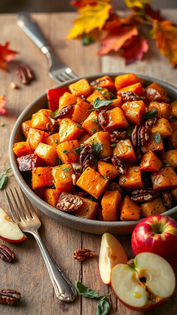 sweet potato apple hash