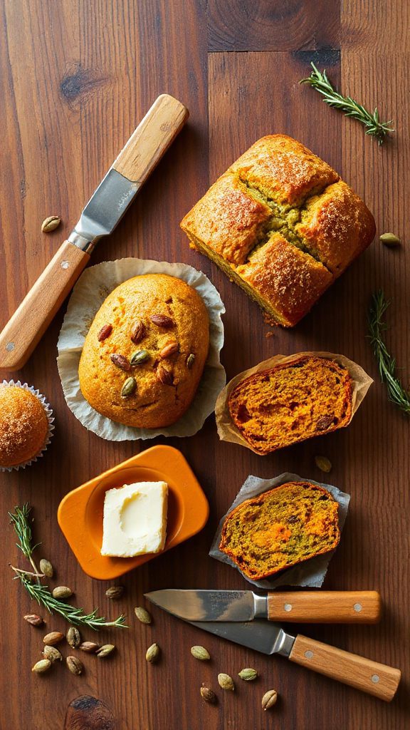 sweet potato matcha bread
