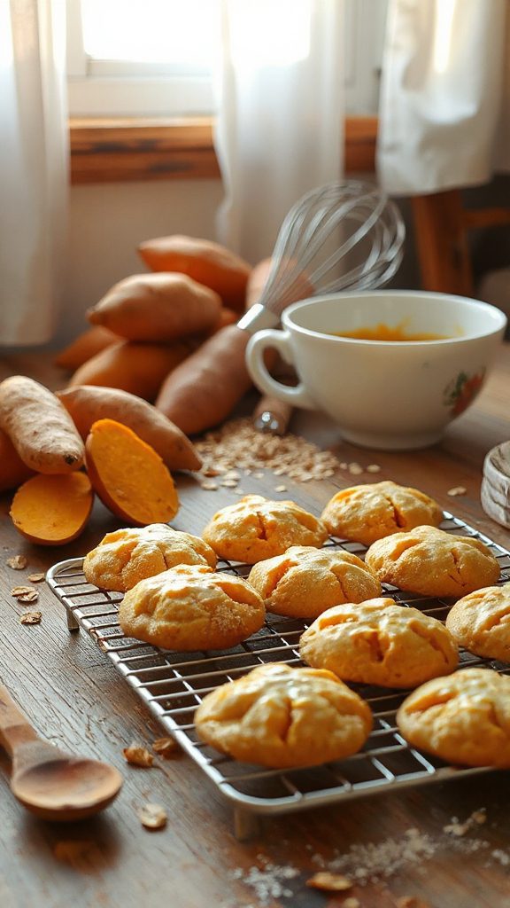 sweet potato teething biscuits