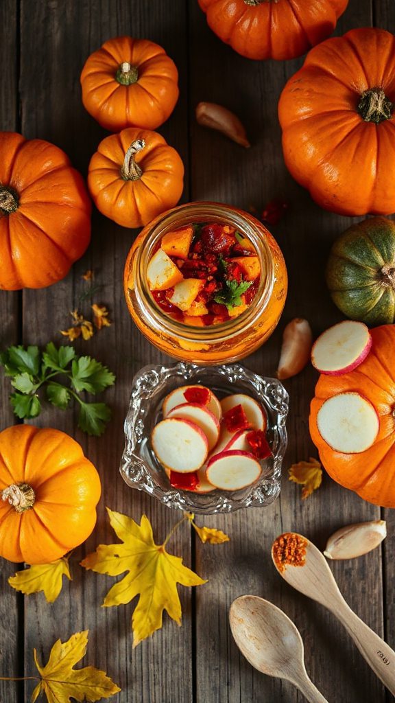 tangy pumpkin kimchi recipe