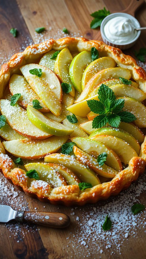 tart green apple dessert