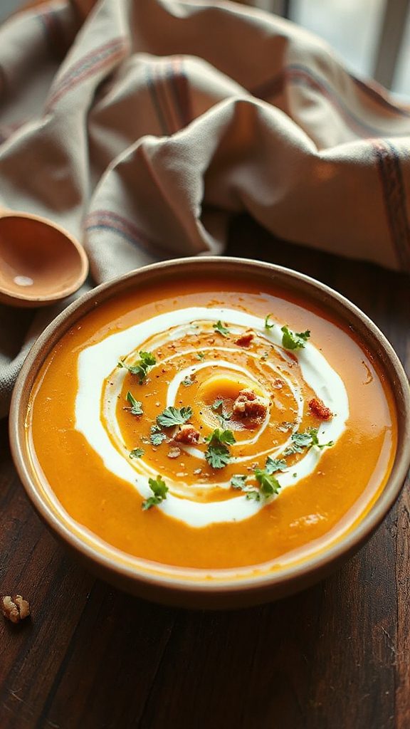 thai pumpkin pear soup