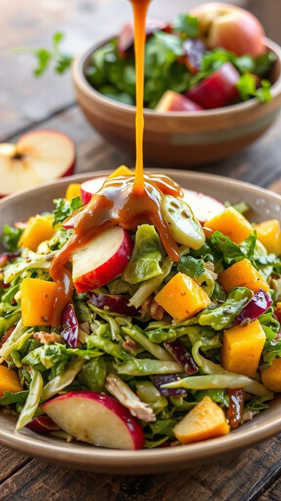 tropical brussels sprout salad