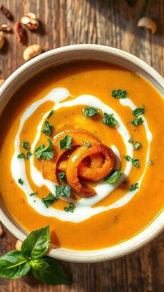 tropical creamy basil drizzle