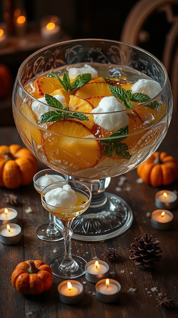 tropical halloween cocktail delight