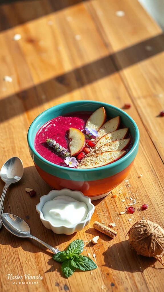 tropical smoothie bowl delight