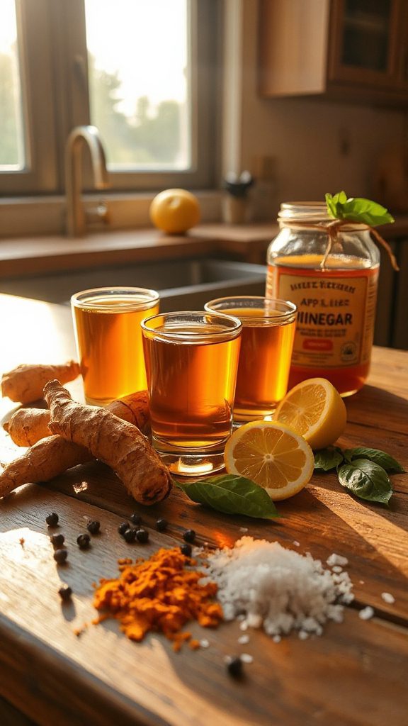 turmeric acv health shot