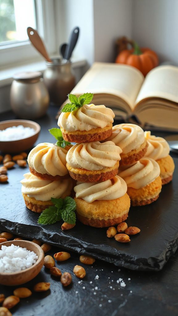 unique lentil pumpkin cheesecake