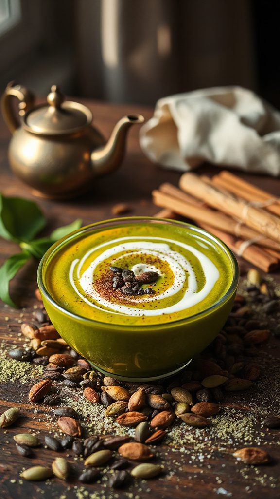 unique spiced chia pudding