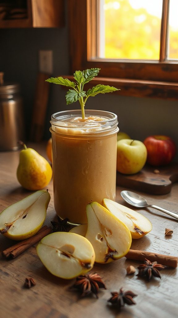 vanilla pear applesauce recipe
