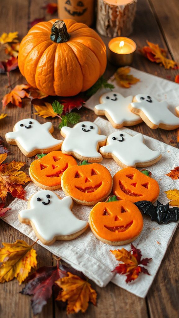 vegan halloween sugar cookies