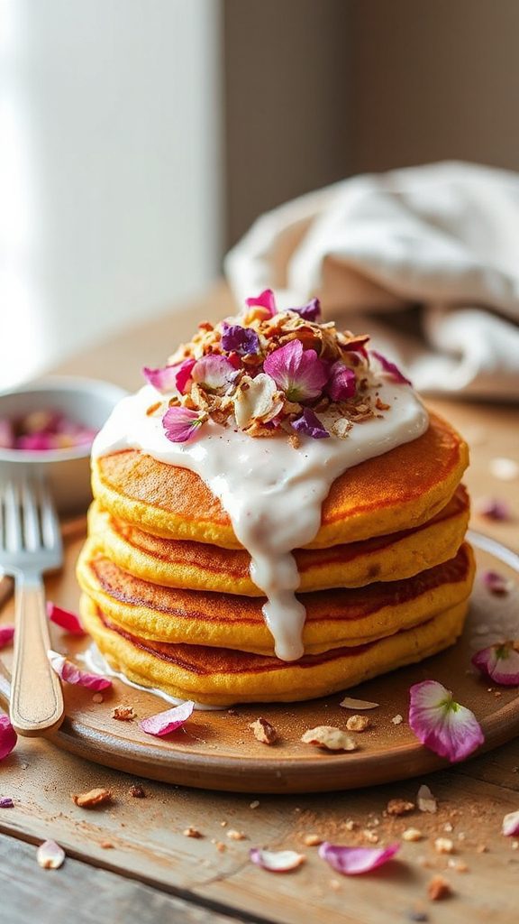 vegan pumpkin pancakes recipe