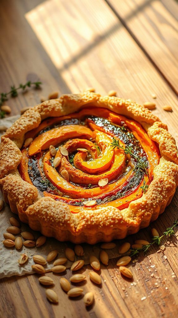 vegan pumpkin quiche recipe
