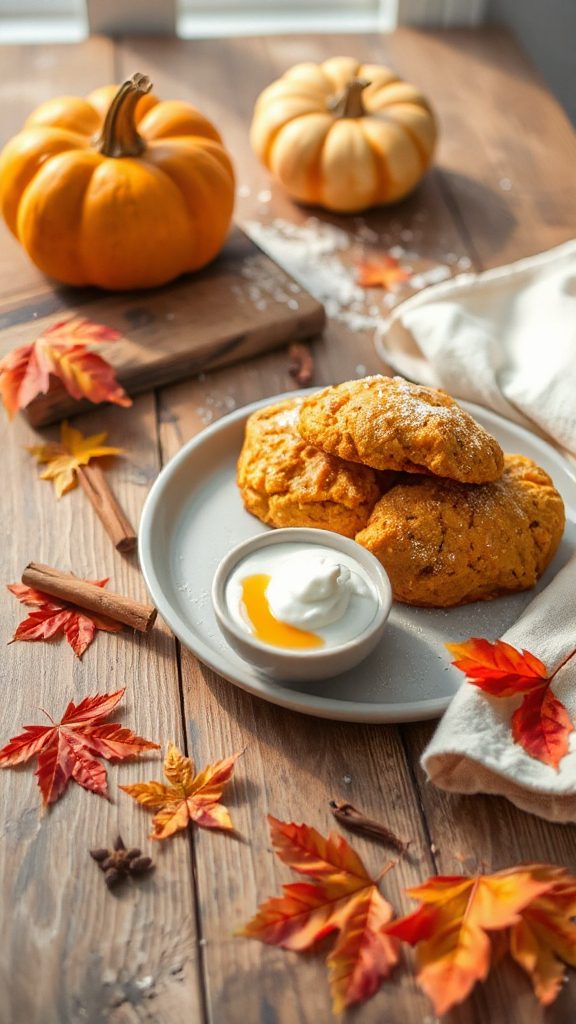 vegan pumpkin scones recipe