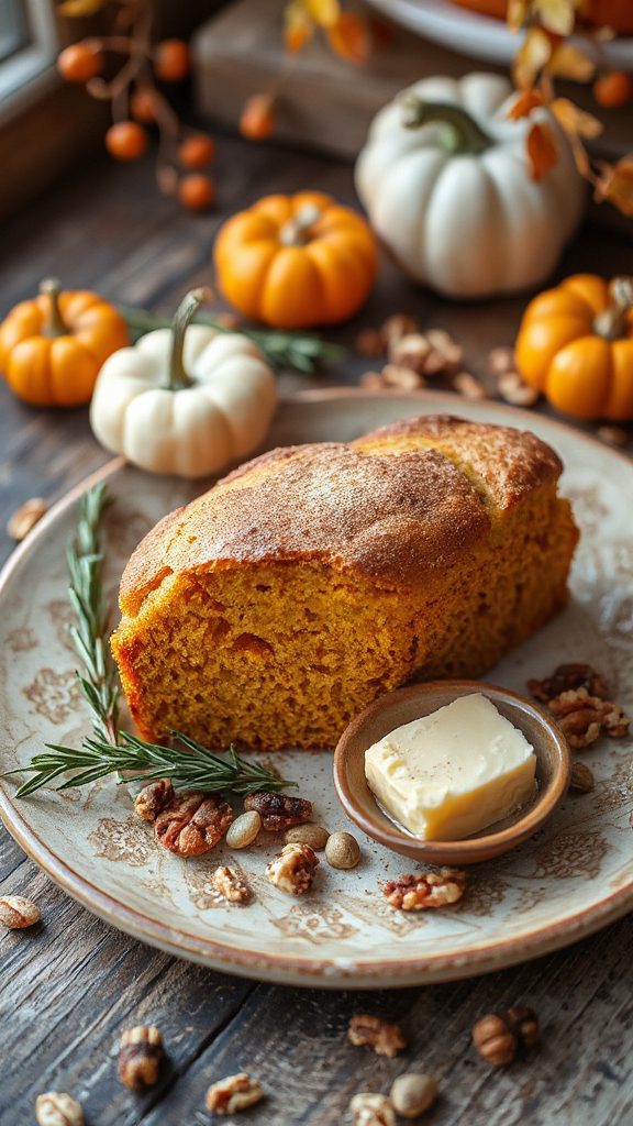 vegan pumpkin spice bread