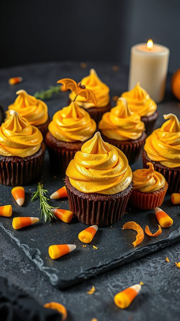 vibrant citrus meringue frosting
