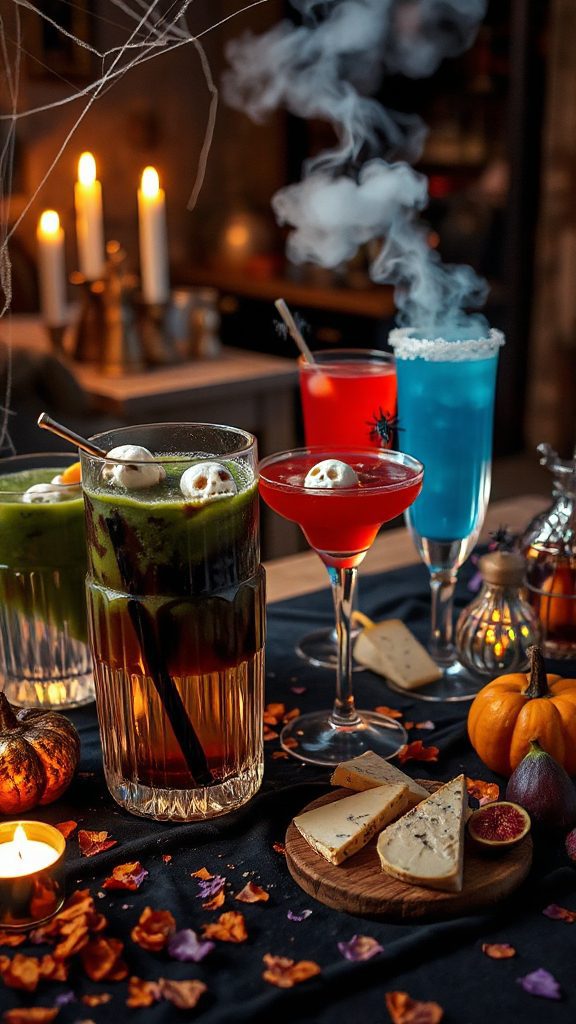 vibrant halloween cocktail recipe