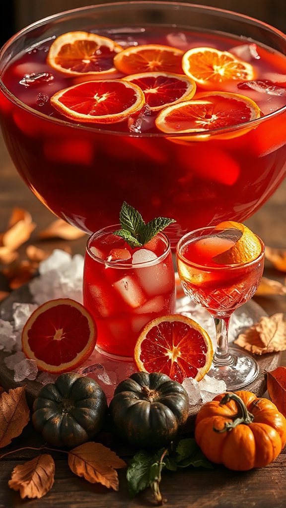 vibrant halloween cocktail recipe