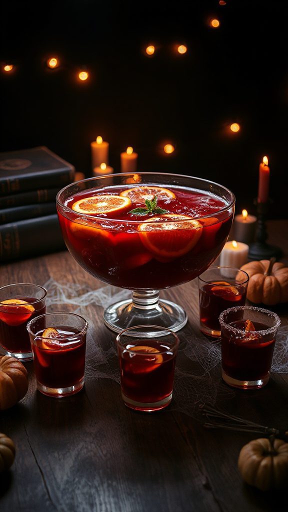 vibrant halloween punch recipe