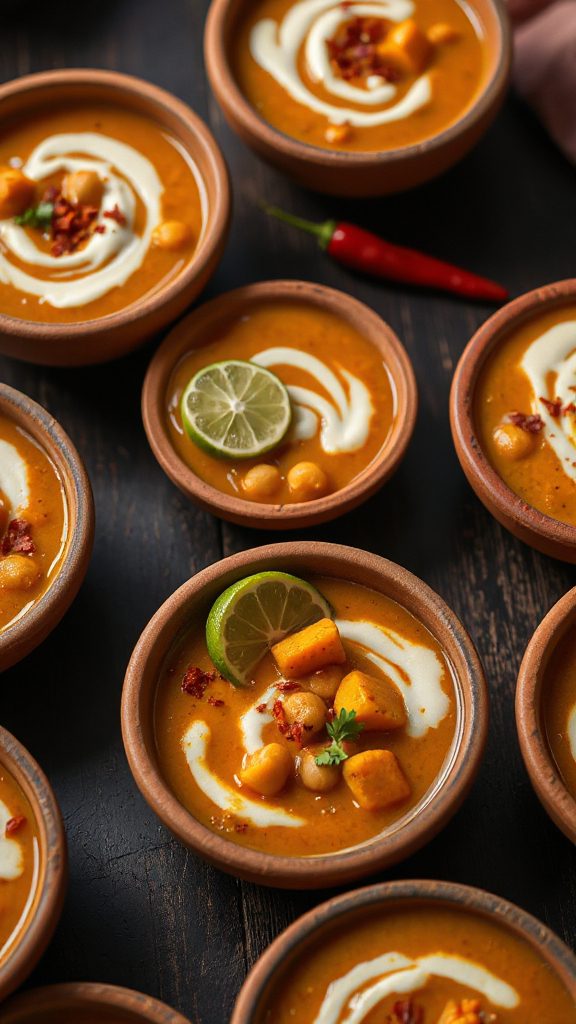 vibrant spicy coconut stew