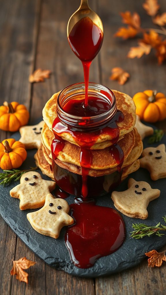 vibrant tangy blood orange syrup