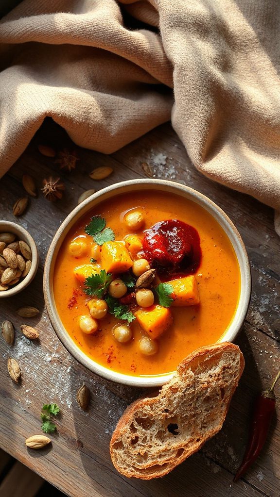 vibrant vegan pumpkin stew