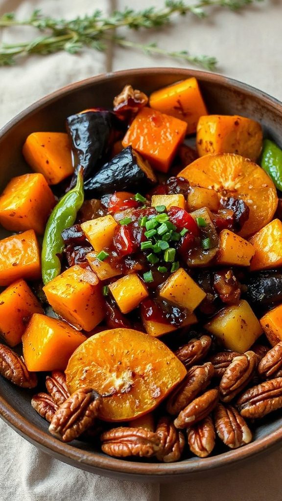 vibrant vegetable chutney medley