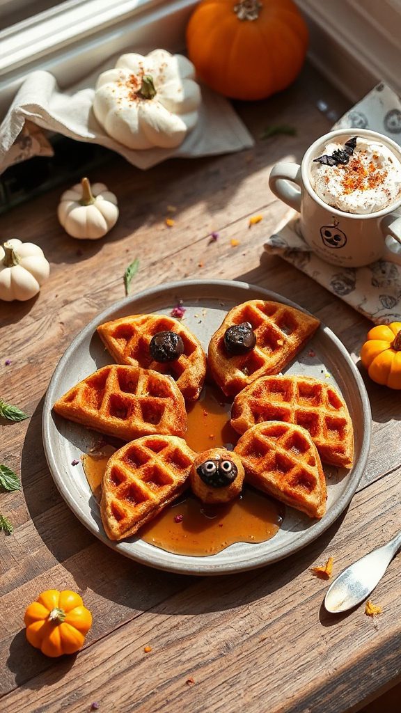 waffle bats for halloween