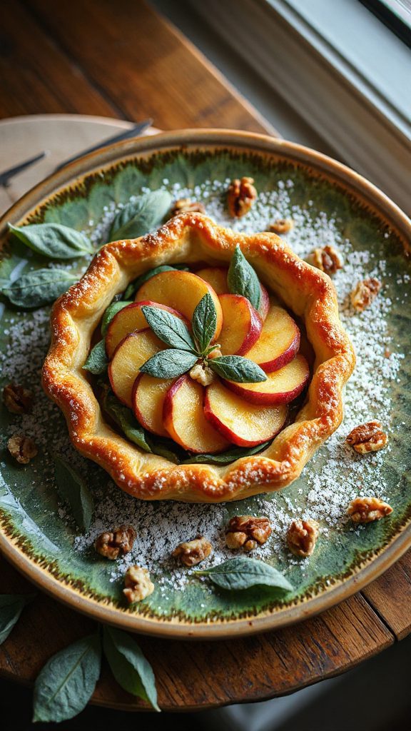 walnut sage tartlet delight