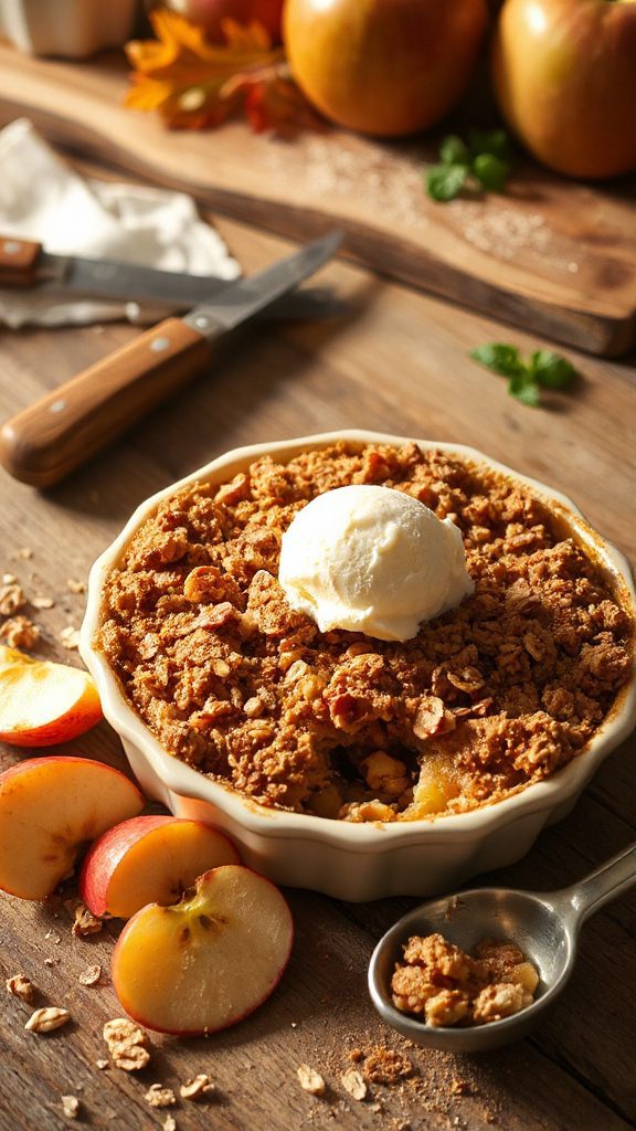 warm apple dessert perfection