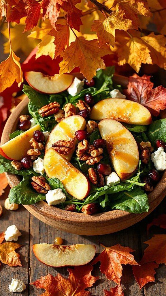 warm autumn salad delight