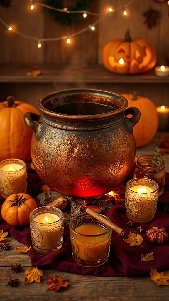 warm cinnamon apple cider