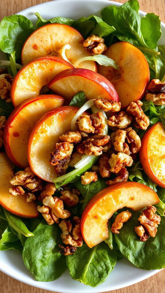 warm hearty roasted salad