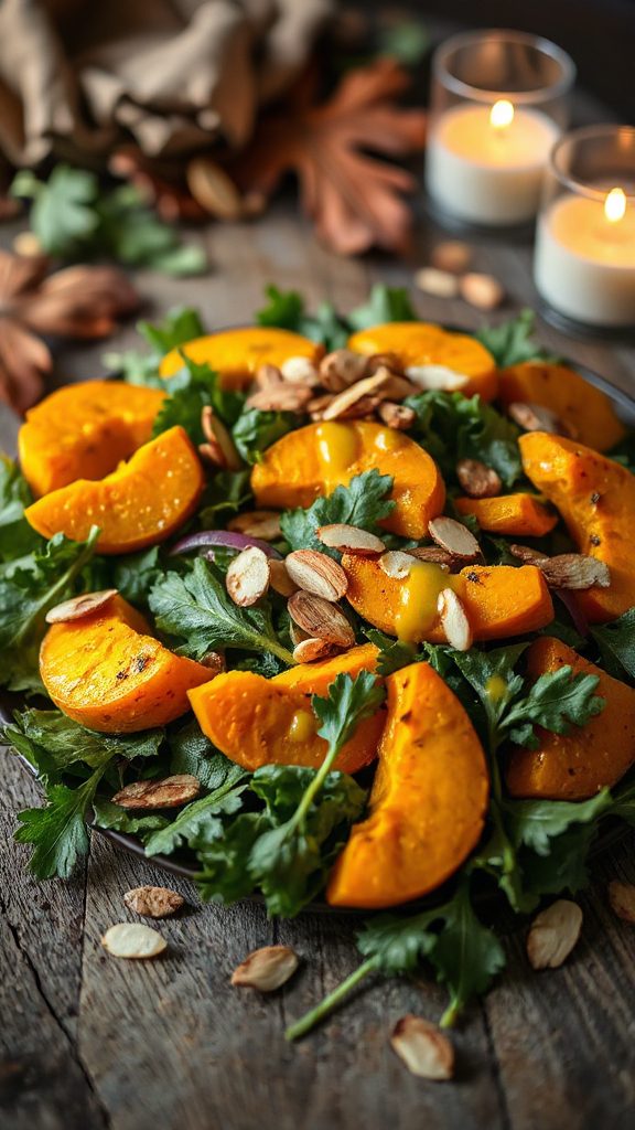 warm pumpkin salad recipe