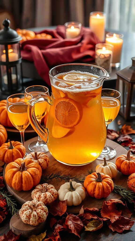 warm spiced apple cider cocktail