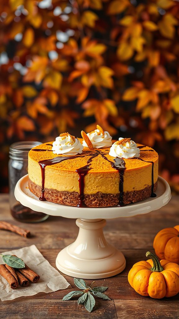 wasabi infused pumpkin cheesecake recipe
