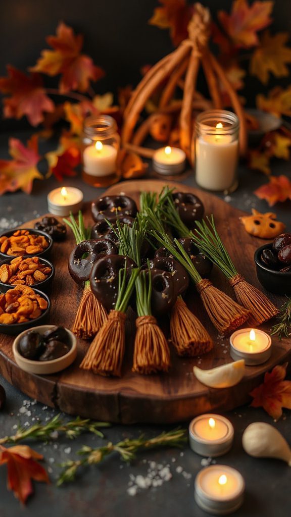 whimsical halloween pretzel snacks