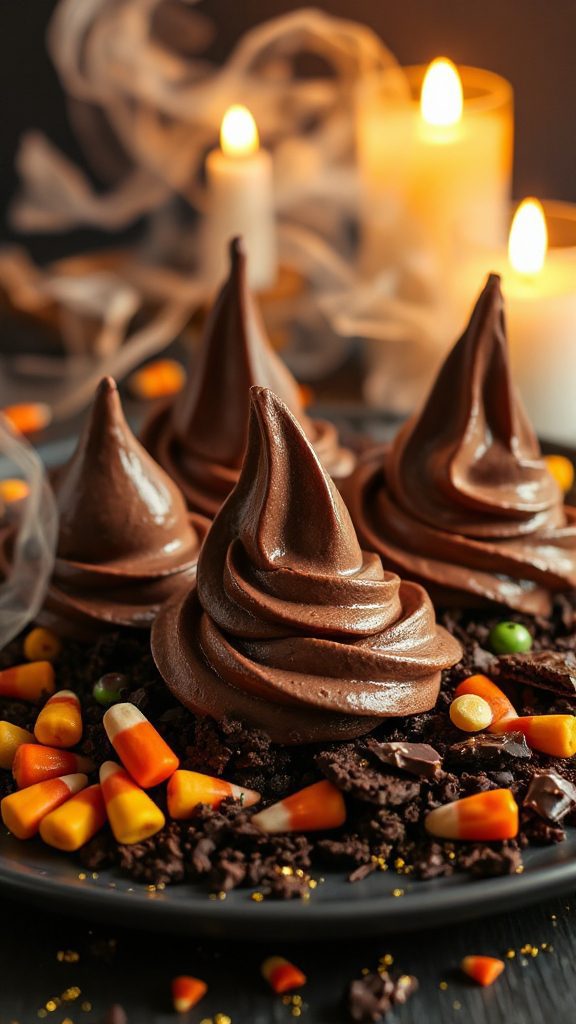 whimsical halloween witch hats