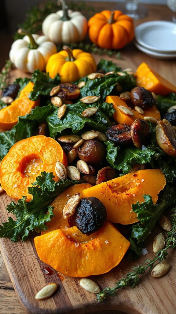 wholesome autumnal vegetable dish