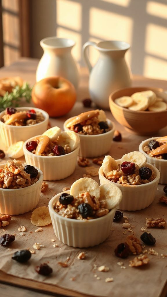 wholesome baked oat cups
