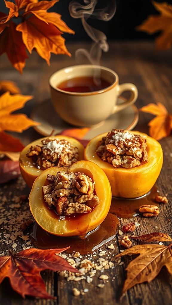 wholesome maple oatmeal dessert