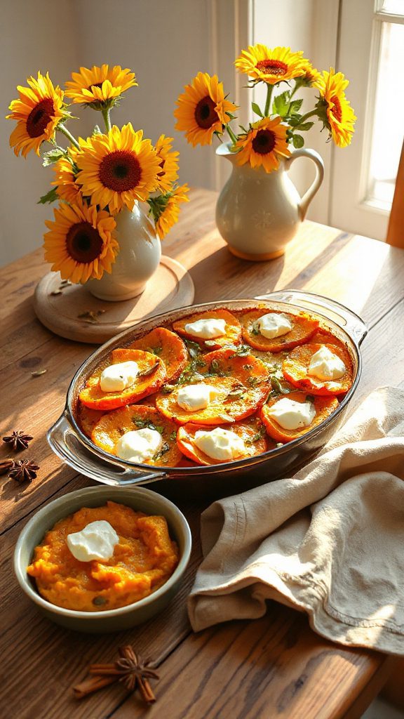 wholesome pumpkin breakfast casserole