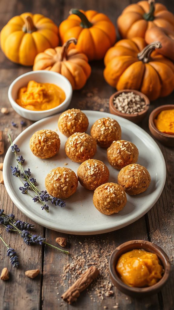 wholesome pumpkin spice bites